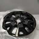 4-Pack Wheel Skins Compatible with Toyota Tacoma 2024 2025, 17 inch 17", Hubcap, Alloy Wheel Cover, Bright Black Color