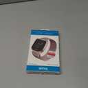 STAINLESS STEEL MESH BAND FOR USE WITH FITBIT VERSA ROSE GOLD - New,  L: 6.7" - 9.0"