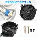 Ignition Distributor Cap and Rotor Kit Compatible with GMC Chevrolet Trucks V6 4.3L Vortec - 1996-2005 Astro Blazer, 1996-2001 Jimmy and more | Replace DR475 DR331 D465 D328A 10452457 10452458