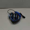 AILIHEN C8 Kids Headphones Wired, On-Ear Headphones with Microphone and Volume Control Foldable Corded Stereo 3.5mm Headset for School Teens Smartphones Chromebook Laptop Tablets Travel (Black Blue) (Medium)