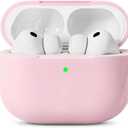 for AirPods Pro 3 Case 2025, Cute Soft Silicone Case Compatible with Apple Airpods Pro 3rd Generation Cover Pink with Cleaner & Keychain for Women Girly, Anti-Scratch,Shockproof