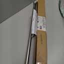 Easy to Install Spring Tension Curtain Rod, No Drill, Adjustable 24-36" Width, Nickel, Classic Finial, 7 Pound Weight Capacity