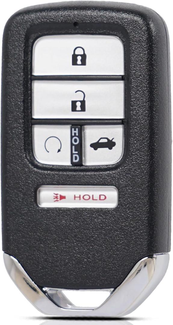 SUPALAND Smart Key Fob Keyless Entry Fits for Honda Accord Insight 2018-2022 (FCC ID:CWTWB1G0090 P/N:72147-TVA-A01) Remote Control Key Replacement 5 Button