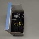 QUMY Dog Shoes for Large Dogs, Medium Dog Boots & Paw Protectors for Winter Snowy Day, Summer Hot Pavement, Water-Resistant in Rainy Weather, Outdoor Walking, Indoor Hardfloors Skid-Resistant Sole (Size 5: 2.4''x2.8''(W*L) (Pack of 4))