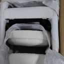 Modway EEI-6565-IVO-SLV Pinnacle Boucle Upholstered Counter Stool Set of Two, Ivory Silver