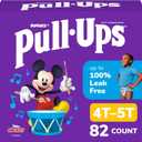 Pull-Ups Boys' Potty Training Pants, Size 4T-5T Training Underwear (38-50 lbs), 82 Count