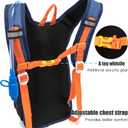 Ivygreen Kids Hydration Backpack, Hiking Backpack for Boys or Girls with 1.5L Water Bladder