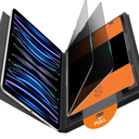 OMOTON 2 Pack Privacy Screen Protector for iPad Pro 11 Inch 2022/2021/2020/2018 iPad Air 5th 4th Generation Air 5/4 10.9 Inch 2022/2020, AntiSpy Tempered Glass with Installation Tray, Case Friendly