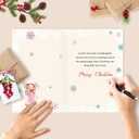 5 x Christmas card 25 MM 219