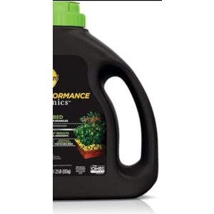 Miracle-Gro Performance Organics Raised Bed Plant Nutrition Granules - Plant Food with Natural & Organic Ingredients, for Vegetables, Fruits, Herbs and Flowers in Raised Beds, 2.5 lbs. (Pack of 1)