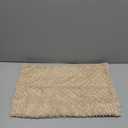 Kevin Textile 12x20 Inch Pillow Cover 1 Pack Boho Decorative Soft Striped Corduroy Lumbar Farmhouse Solid Color Accent Rectangle Cushion Case for Living Room Couch Sofa Bed, Tan