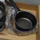 GoodCook Everyday Nonstick 10-Piece Cookware Set with Utensils, Includes Fry Pans, Sauce Pans, and Casserole Pan, PFOA-Free Nonstick Aluminum, Ergonomic Handles, Versatile Cooking Set