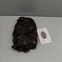 1920s Wig for Women Short Finger Wave Party Wigs Natural Synthetic Hair Full Wigs Halloween Retro Cosplay Party Daily Costume Flapper Wig (Dark Brown)