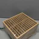 Marker Organizer for 168 Markers,Bamboo Wooden Desk Storage Organizer Rack,Markers Pens Pencils Art Brushes Storage Holder for Home Classroom Office Decor.