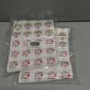 2 x 1008Pcs Happy First Day of School Stickers Rainbow Pencil Apple Self-Adhesive Sticker Decals for Back to School Scrapbook Envelope Decor 2 Style