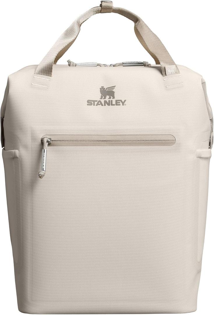 Stanley All Day Madeleine Backpack Soft Cooler 20 Can Cooler with Handle and Shoulder Straps Insulated Travel Bag with Zipper BPA-Free, 14 qt