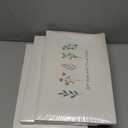 cofullsky Floral Gift Bags with Tissue Paper, 4 Count, Medium, Multicolor, Floral Pattern, Ideal for Valentine's Day, Baby Shower, Birthday, Pack of 3