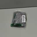 YDF The Iris Wallet for Women Mini Zip Card Case with Clear ID Window Zipper Coin Purse Lightweight Portable Keychain Wallet (Black)