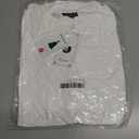 ZESICA Women's Casual Blouse Tops Puff Long Sleeve Button V Neck Hollow Out Eyelet Lace Embroidered Shirt Dressy (White, S)