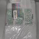 ChrisDowa Grommet Room Darkening Curtains for Bedroom and Living Room - 2 Panels Set Thermal Insulated Blackout Curtains (Greyish White, 42W x 63L)