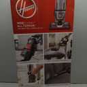 Hoover WindTunnel All-Terrain Dual Brush Roll Bagless Vacuum Cleaner, Corded Upright Vacuum, HEPA Media Filtration, Headlights, Swivel Steering, Corded Vacuum Cleaners for Home Use