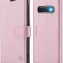 FLIPALM Wallet Case for Samsung Galaxy S10e 5.8"(Non S10 6.2"), RFID Blocking Credit Card Holder, PU Leather Folio Flip Kickstand Protective Shockproof Cover for Samsung S10e (Rose Gold)