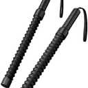 Weighted Ropeless Battle Ropes, Heavy Portable Cordless Battle Ropes with Storage Bag, Black