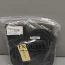 Ekouaer Maternity Long Sleeve Shirt 3Packs Round Neck Pregnancy Tops Casual Tee Top Shirts (Small, Black/Army Green/D.grey Textile)