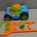 SLOOSH Bubble Lawn Mower Toddler Toys - Spill-Proof Bubble Machine Pretend and Play Toy for Toddler Age 1 2 3 1-3 Year Old Indoor Outdoor Use, Push Toys Baby Boys Xmas Christmas Birthday Gifts (Blue)