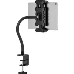 Tablet Stand Holder, Gooseneck iPad Desk Mount for Kitchen, Work Meetings, Video, Tablet Clamp Mount Compatible with iPad mini/Air/Pro, Kindle Fire HD, Galaxy Tabs and All 4.7-13.5" Tablets