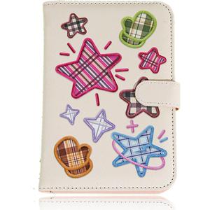 PU Leather Passport Wallet with Card Holders, Zippered Coin Pocket & Cash Slot, Slim Travel Passport Holder for Men & Women (White)