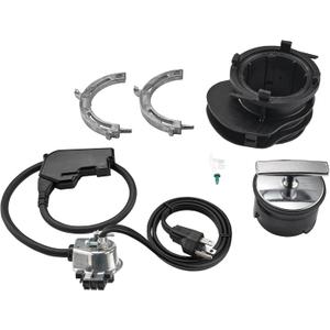 Evolution Cover Control Batch Feed Adaptor Kit with Power Cord for InSinkErator Power and Advanced Series Garbage Disposals