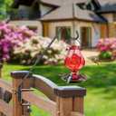 BOLITE Heavy Duty Deck Hook, 20 Inch Bird Feeder Hanger for Hummingbird Feeders, Planters, Lanterns, Wind Chimes, 360 Rotatable Arm, Black, Birthday Gifts for Women Men, Gifts for Mom Dad