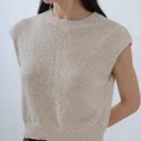 Milumia Women's Fuzzy Crop Top, XL