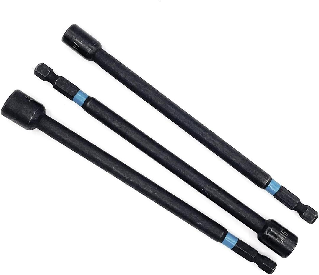 #A-97695 1/4 5/16 3/8 Impactx 6 Magnetic Nut Driver Set Replacement Part new For Makita