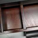 3 Tier Wooden Perfume Display Stand with Drawer and Hidden Compartment for Organizing and Storing, Cologne Holder Shelf for Dresser