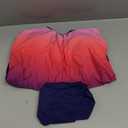 Aqua Eve Two Piece Women's Tankini Swimsuits Blouson Swim Tank Top with Shorts Modest Bathing Suits (Pink Gradient, XL)