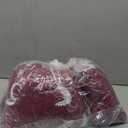 50 Pcs Spandex Chair Sashes with Heart Shaped Buckle Slider Stretch Chair Cover Band Universal Elastic Chair Ties for Wedding Banquet Event Party Decoration(Burgundy)