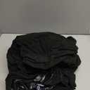 Realspring Inflatable Bean Bag Chairs for Adult Blow up Chairs Lazy Sofa Folding Portable Inflatable Chair for Movie Outdoor Room Bedroom Reading Camping(Black)