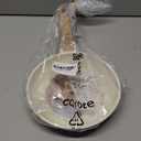 CAROTE Non Stick Frying Pan Skillet, Omelet Pan, Healthy Non Toxic Granite Chef Pan, Induction Compatible Egg Frying Pan with Heat-Resistant Handle, PFOA-Free,Cream White, 8"