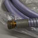 DAVCO Garden Hose 25 ft, Drinking Water Safe, Flexible and Lightweight - Kink Free, Easy to Coil, Strain Relief Ends, 3/4" Solid Brass Fittings - No Leak, 5/8" ID, RV Water Hose