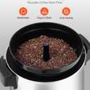 VEVOR Commercial Coffee Urn, 40 Cup 203oz Hot Beverage Dispenser with Dripless Faucet, 1090W Quick-Brewing Coffee Maker, Automatic Temperature Control, for Catering, Party, Church & Restaurant