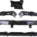 Front Radiator Core Support Bracket Center Upper and Lower Tie Bar for Nissan Rogue 2014-2020