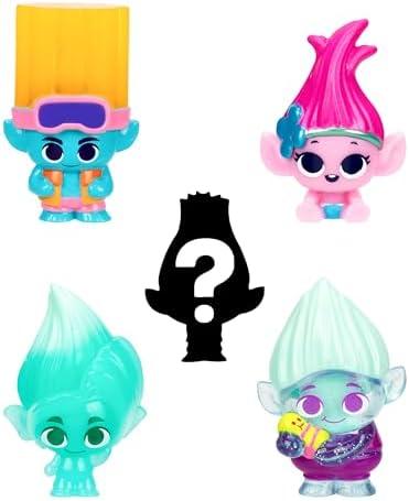 Trolls DreamWorks Fun Fair Surprise Mineez - 1.5 Inch Collectible Figures - Sweet Surprise 5 Pack, 35+ to Collect in Series 2 ( 2 PACK)