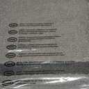 PURRUGS Dirt Trapping Door Mat 34" x 60", Non-Slip Machine Washable Entryway Rug, Entrance Mat, Indoor Front Door Mat, Super Absorbent Entry Rug for Muddy Shoes & Paws, Light Grey & Dark Grey