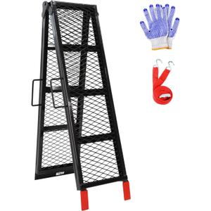 BEJONI Loading Ramp for Pickup Trucks, 80"L x 11"W Steel Folding Motorcycle Ramps 705LBS Capacity, Portable Dirt Bike Ramps, Powersports Loading Ramps for Trailers, ATV, Ebikes, Motorcycle, Pack of 1