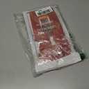 Spring Notion Mens' Linen Blend Suspenders and Bow Tie Set for Groomsmen Wedding (42 Inch, Rust)