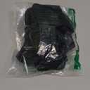 Adult Plastic Pants Diaper Cover, High Waist Rubber Incontinence Pant Washable, Reusable Plastic Underwear Waterproof Panties (Black 2 Pcs, S)