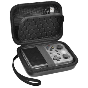 PAIYULE Travel Case Compatible with RG353V/ RG353VS/ R36S Retro Handheld Game Console, Handheld Emulator Storage Holder Organizer, Android Game Console Carrying Bag (Box Only)