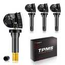 Pre-Programmed 315Mhz TPMS, Tire Pressure Sensor Fit for Chevy Silverado(2007-2019)/Equinox(2007-2022), Cadillac Escalade (2007-2020), GMC Terrain(2010-2020)/Sierra(2007-2019) (4PCS)